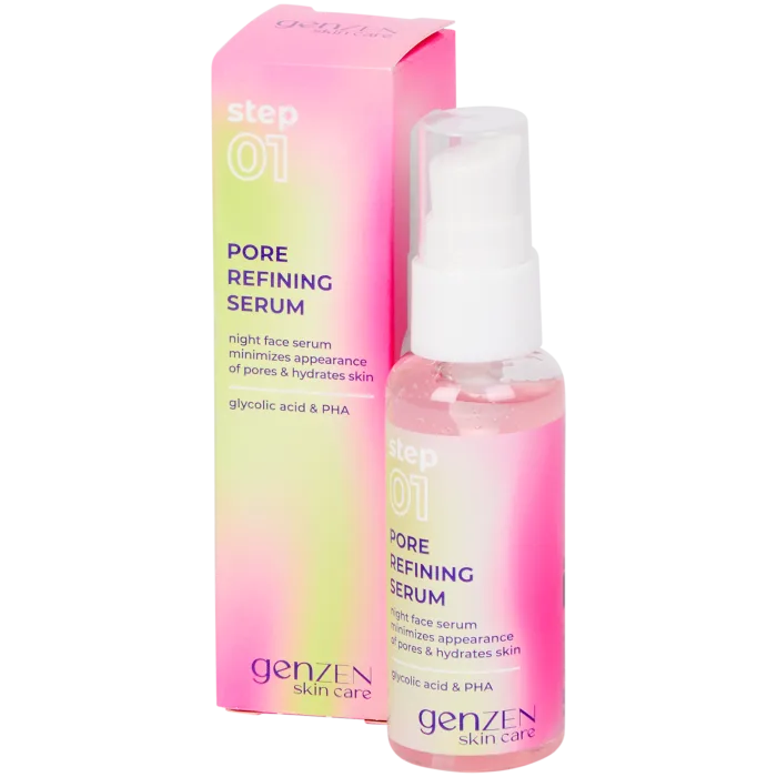 Sérum affineur de pores Gen-Zen Acide glycolique et PHA