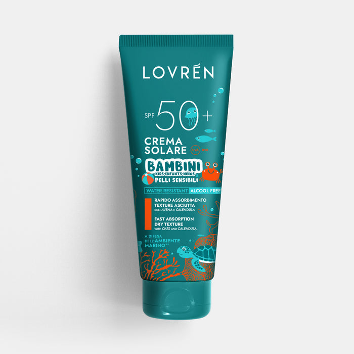 Crème Solaire SPF50+ Enfants et Peaux Sensibles