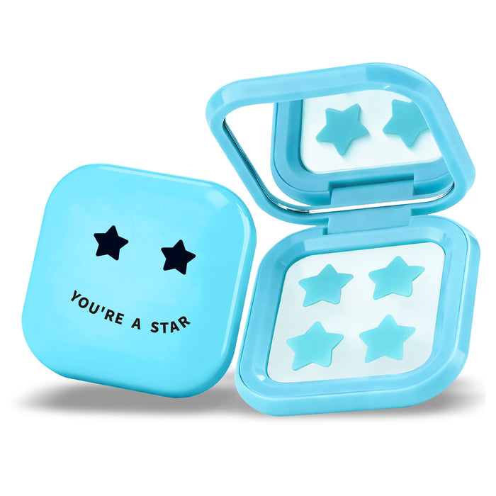 Patchs Anti-Boutons Étoiles Bleus