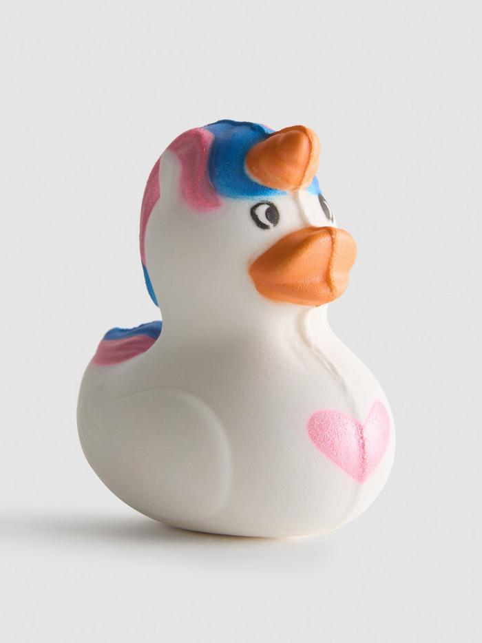 Bombe de bain effervescente canard licorne