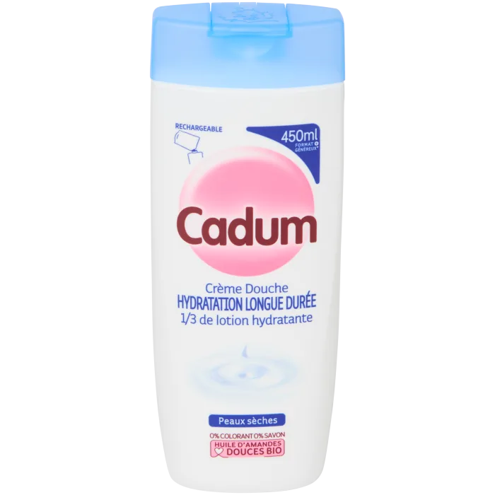 Gel douche hydratant Cadum Peau sèche