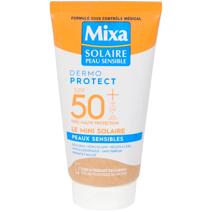 Mini-crème solaire Mixa Dermo Protect Sensitive