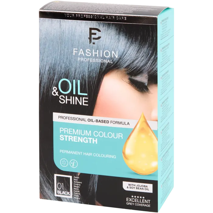Coloration permanente pour cheveux Fashion Professional Oil & Shine