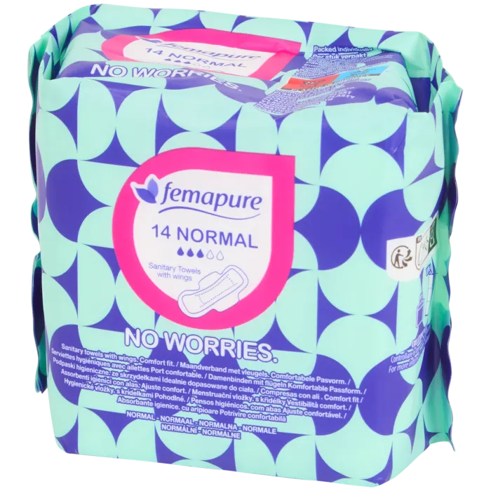 Serviettes hygiéniques Femapure Classique