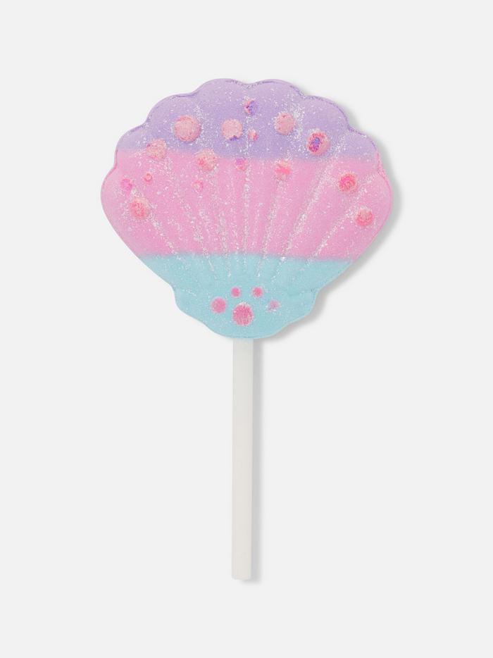 Bombe de bain effervescente en forme de coquillage