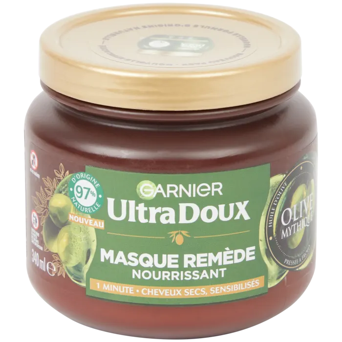 Masque pour cheveux Garnier Ultra Doux Olive mythique