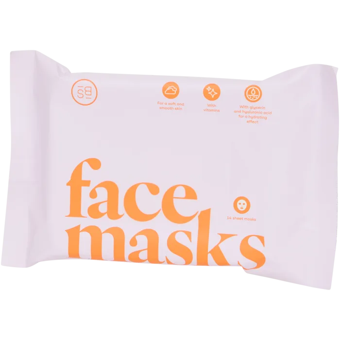 Multipack masques pour visage Skin Bliss Acide hyaluronique & Vitamines