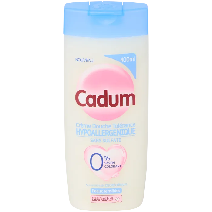 Gel douche hypoallergénique Cadum Sensitive