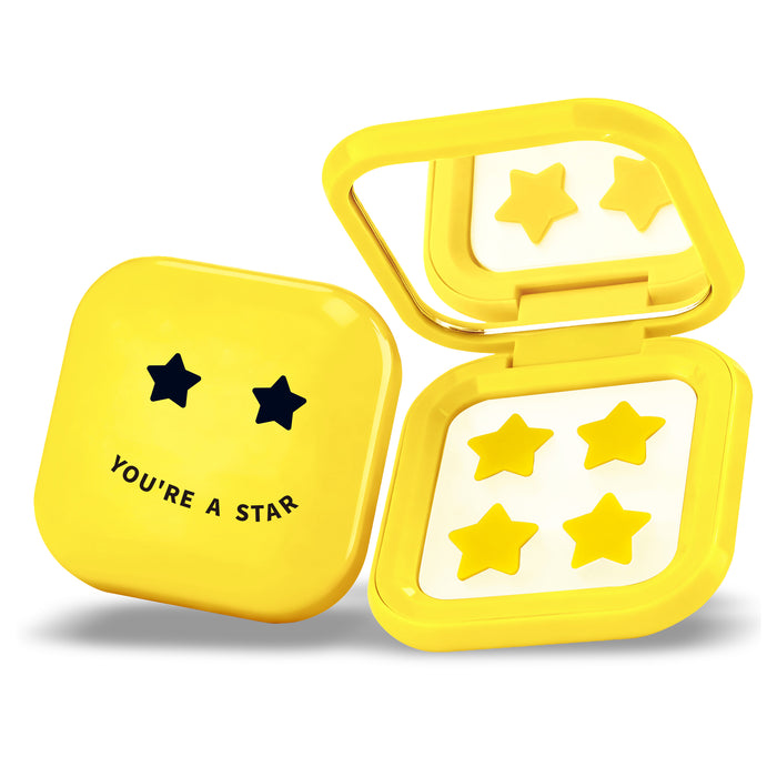 Patchs Anti-Boutons Étoiles Jaunes