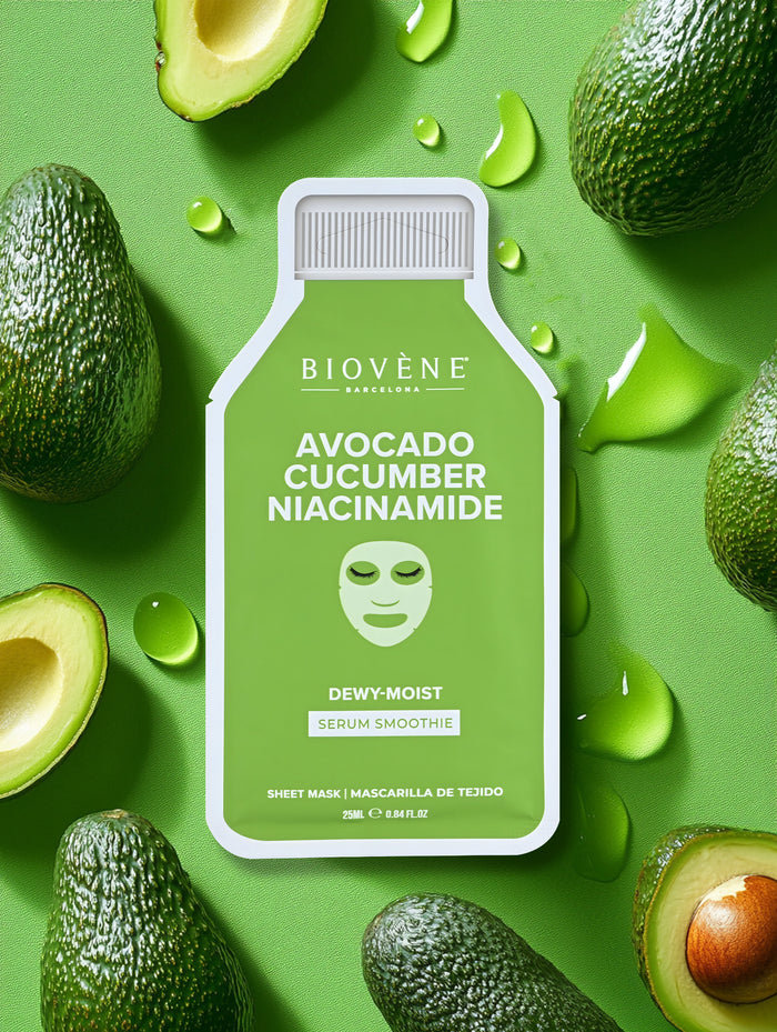 Masque Tissu Avocat et Niacinamide