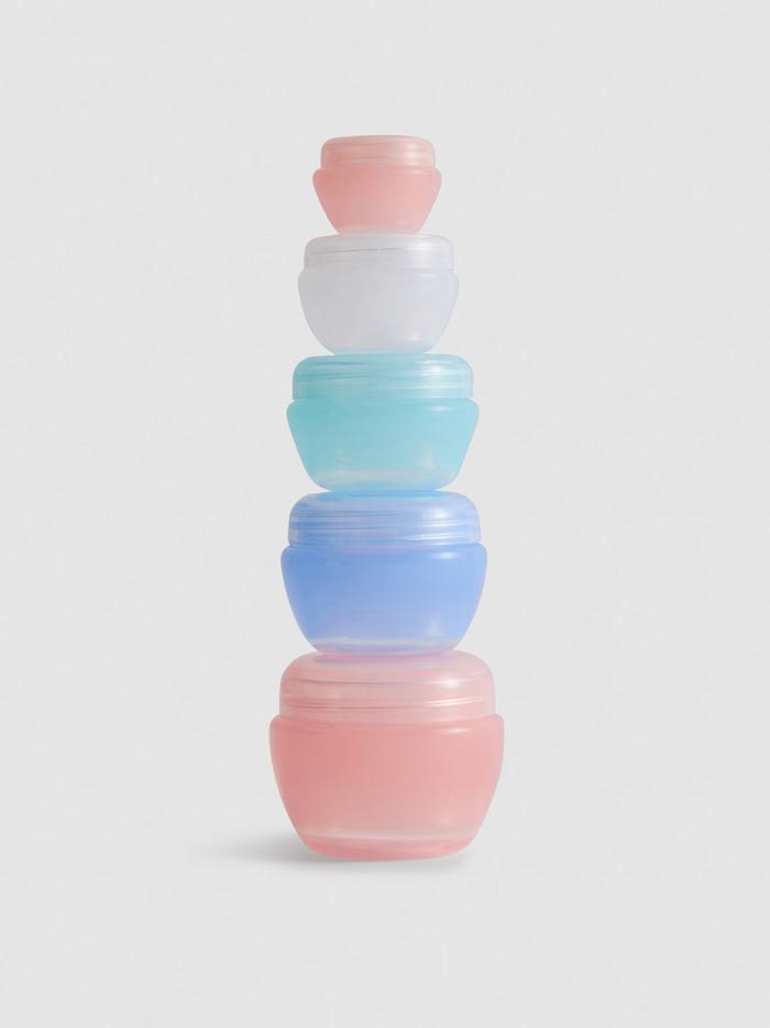 Lot de pots de voyage