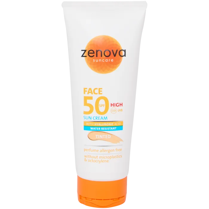 Crème solaire teintée pour visage Zenova