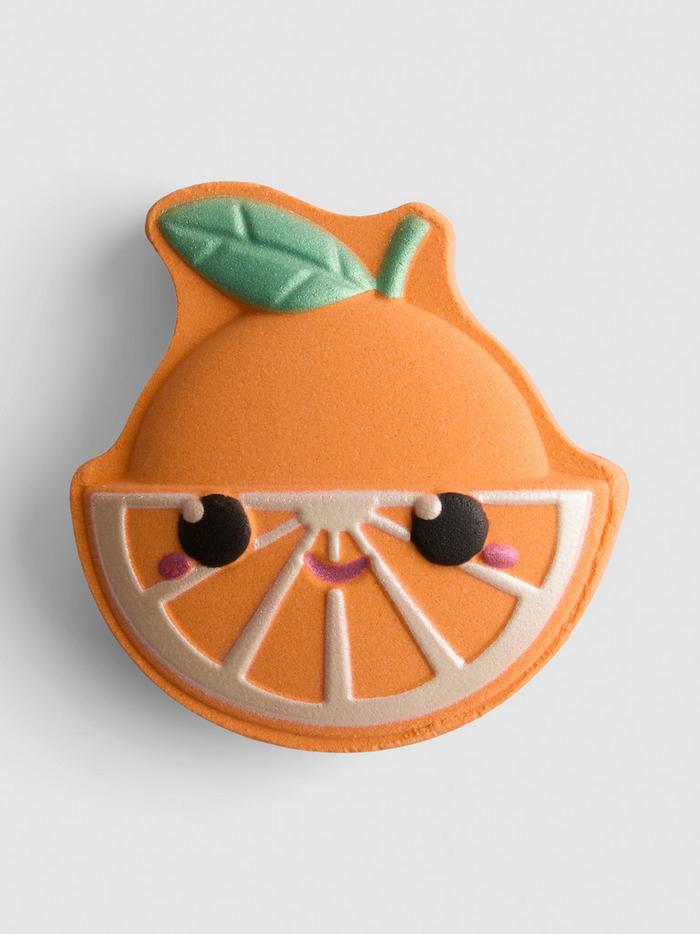 Bombe de bain effervescente orange