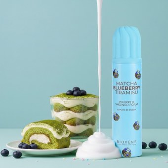 Mousse de Douche Matcha Myrtille