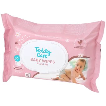 Lingettes pour bébé Teddy Care Regular