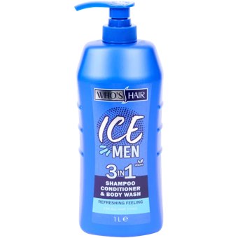 Gel douche Who's Hair Ice Men 3-en-1