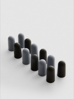 Lot de 6 bouchons d'oreilles en mousse