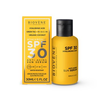 Sérum Solaire SPF 30 Acide Hyaluronique