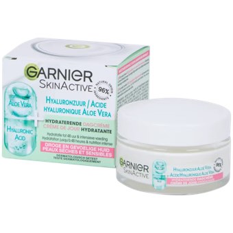 Crème de jour Garnier Skin Active Acide hyaluronique et Aloe Vera