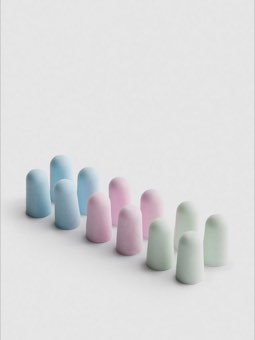 Lot de 6 bouchons d'oreilles en mousse