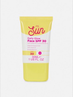 Crème solaire visage teintée SPF 30 PS... Sun