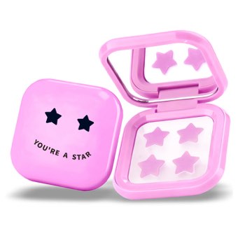 Patchs Anti-Boutons Étoiles Roses