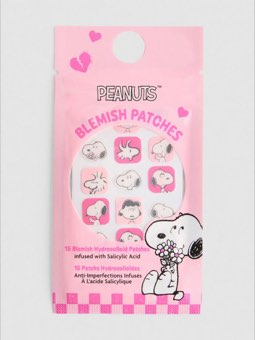 Lot de 15 patchs anti-boutons hydrocolloïdes Peanuts