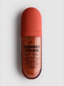Huile pour les lèvres vitaminée scintillante et parfumée PS...
