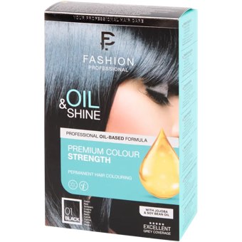 Coloration permanente pour cheveux Fashion Professional Oil & Shine