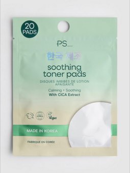 Lot de 20 disques de lotion apaisants PS... K-Beauty