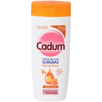 Gel douche Cadum Surgras Miel de Fleurs