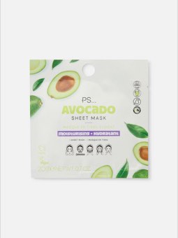 Masque-tissu à avocat PS...