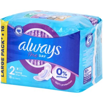 Serviettes hygiéniques Always Free Day