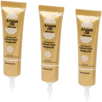 Ampoules capillaires à l'huile d'argan The Beauty Dept.