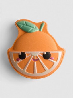 Bombe de bain effervescente orange
